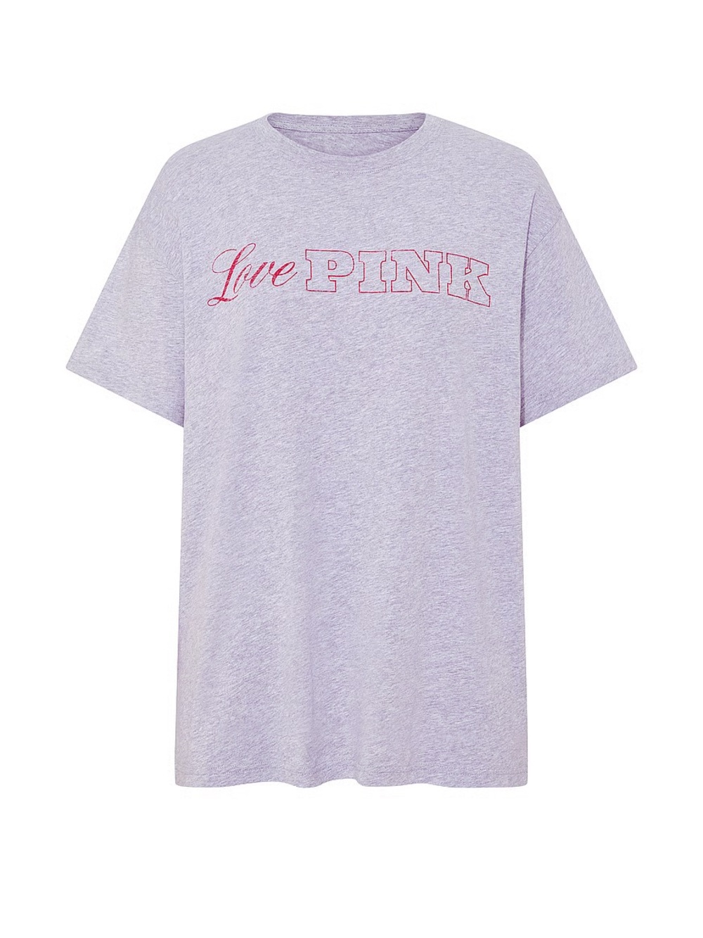 PINK Victoria's Secret Gray Crewneck Tee